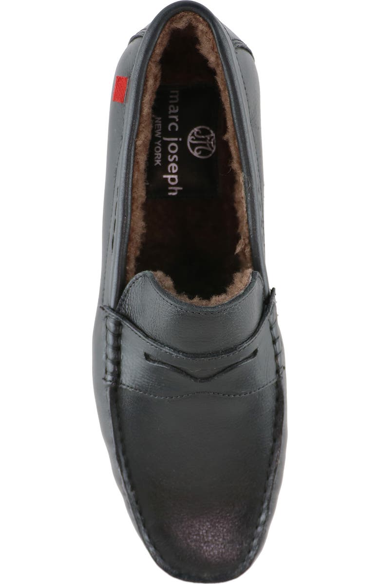 Marc Joseph New York Prospect Park Genuine Shearling Lined Driving Shoe, Alternate, color,