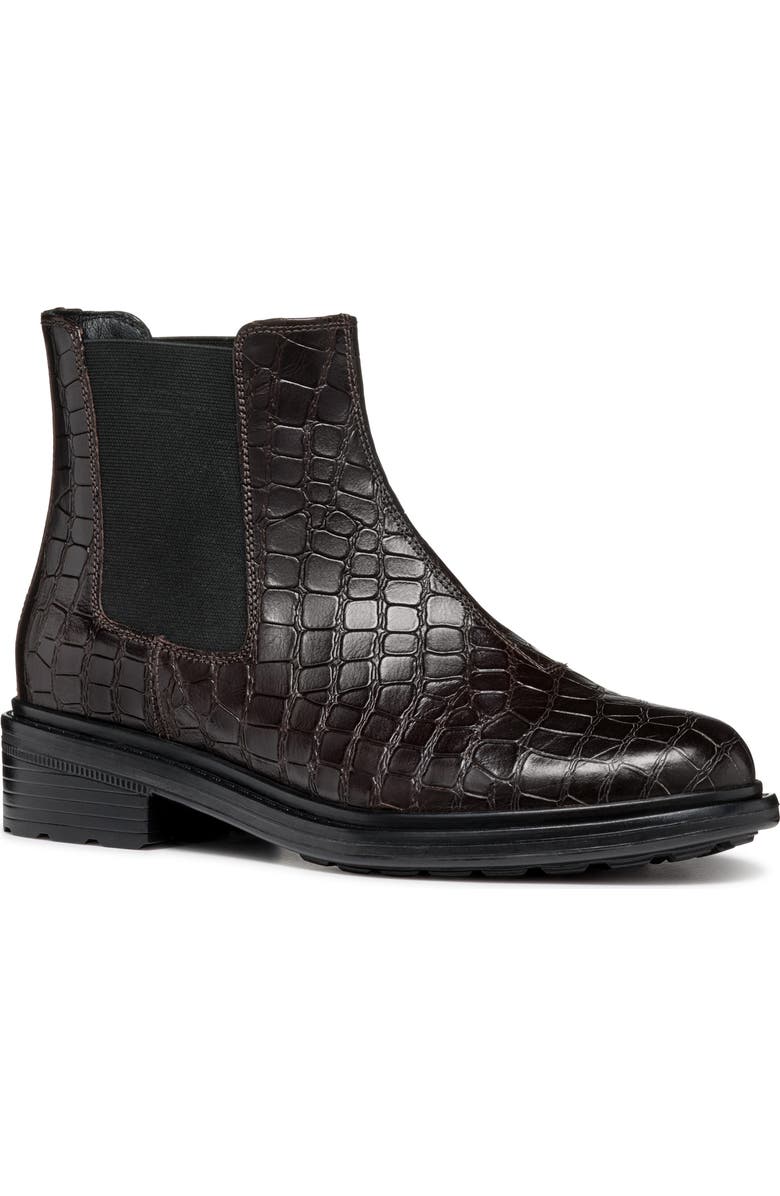 Geox Walk Pleasure Ankle Chelsea Boot, Main, color,