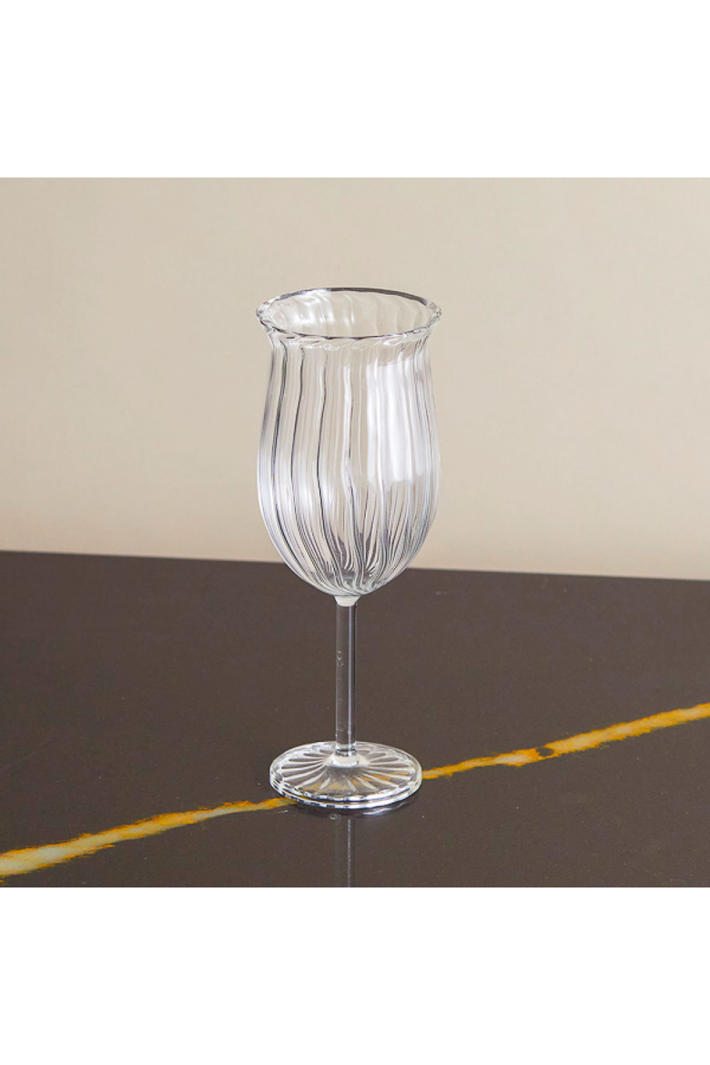Tulipa Blossom Glass, Alternate, color, Clear