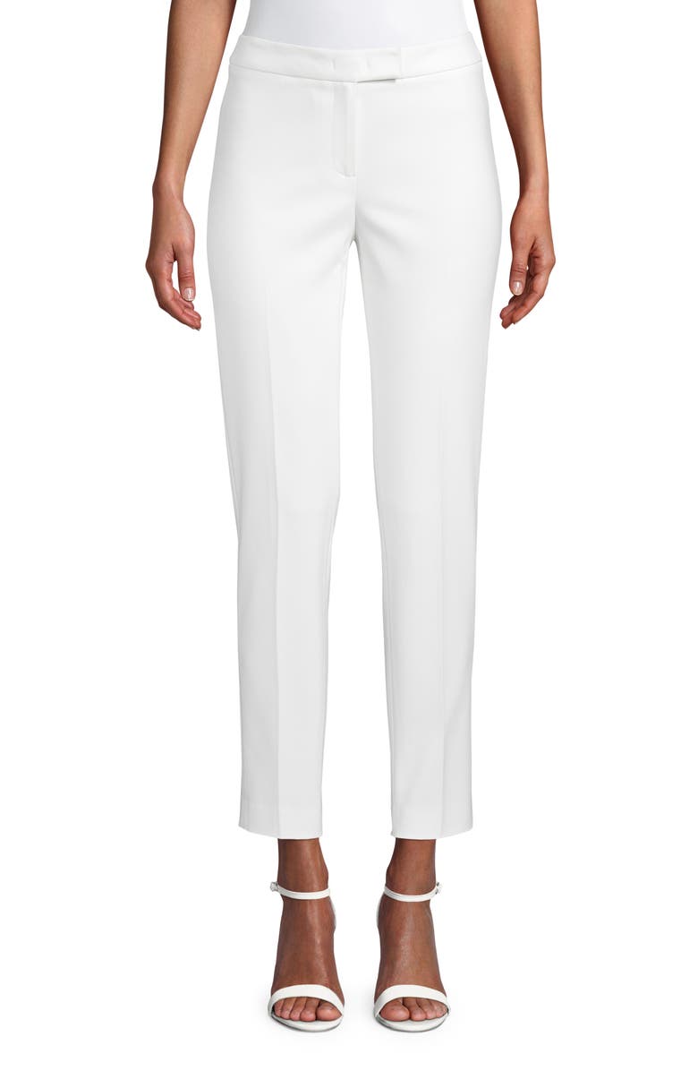 Anne Klein Slim Straight Leg Pants, Main, color, 