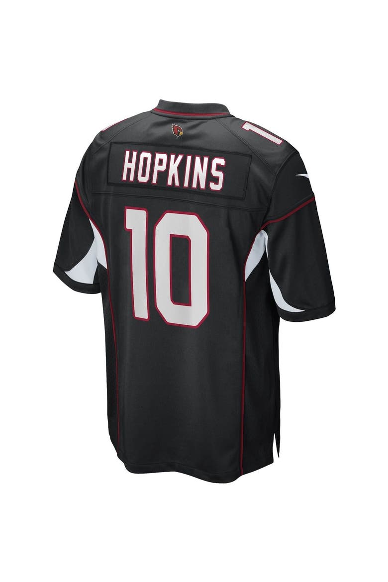Men's Nike DeAndre Hopkins Black Arizona Cardinals Game Jersey, Alternate, color, BLACK