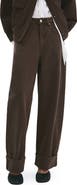 MANGO Cuffed Balloon Jeans
