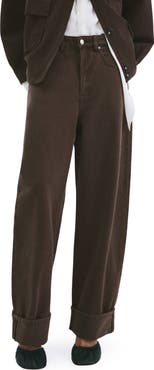 MANGO Cuffed Balloon Jeans