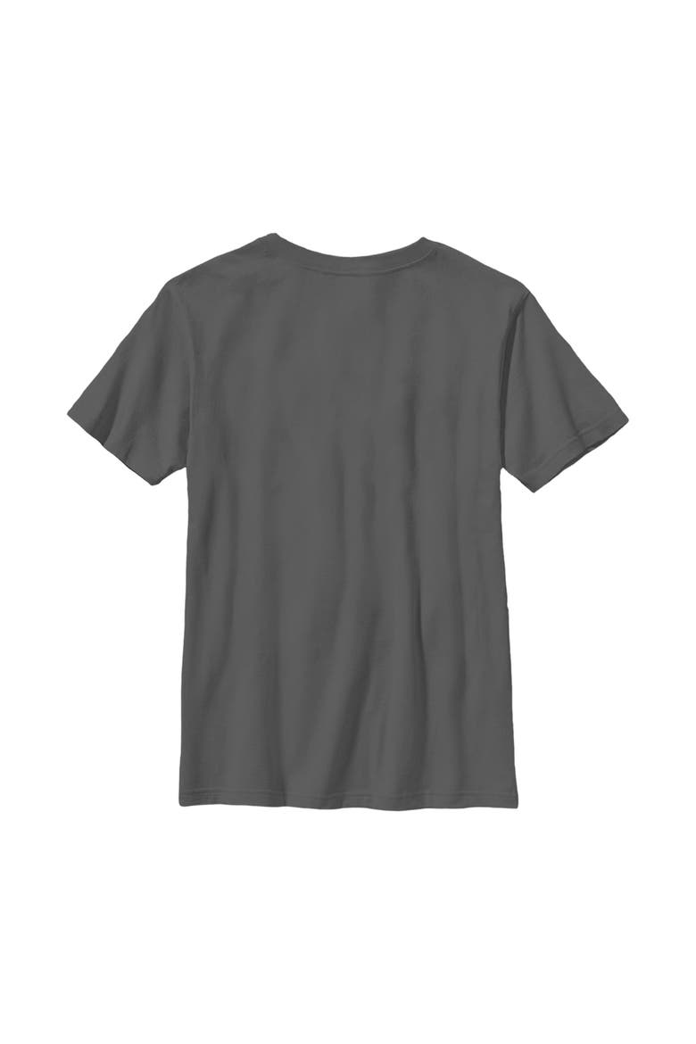 Boy's KPop Demon Hunters Pop Star Huntrix Rumi  Graphic T-Shirt, Alternate, color, Charcoal