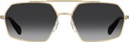 Moschino 60mm Square Sunglasses