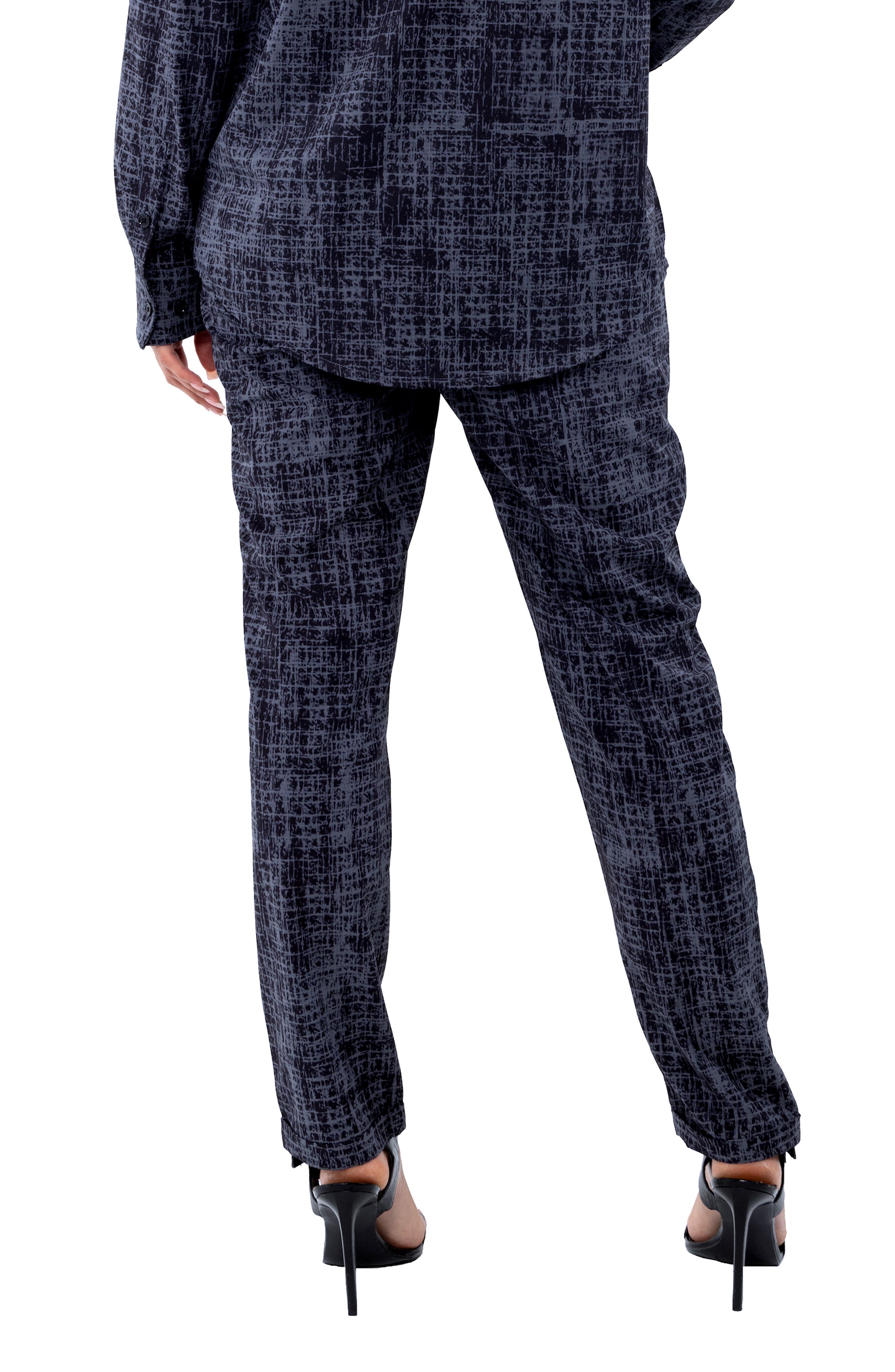 Printed Straight Leg Pants - image 2