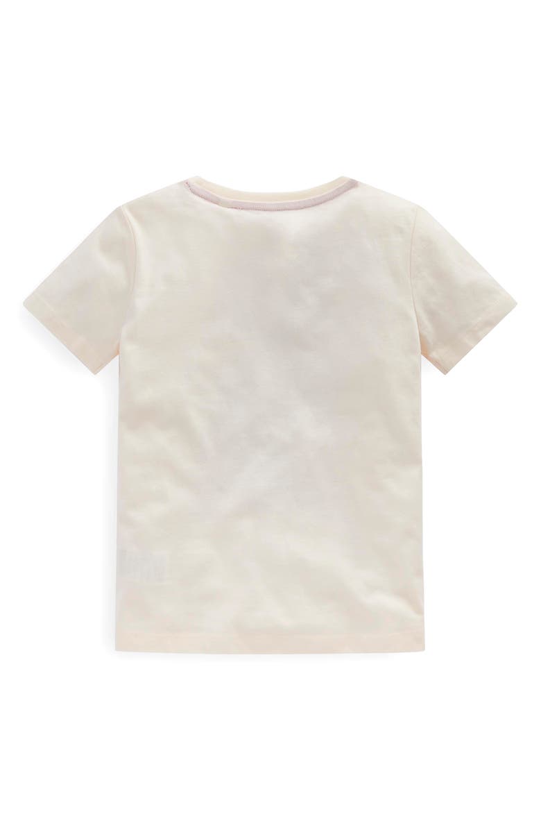Mini Boden Kids' Chain Stitch Bouclé Cotton T-Shirt, Alternate, color, 