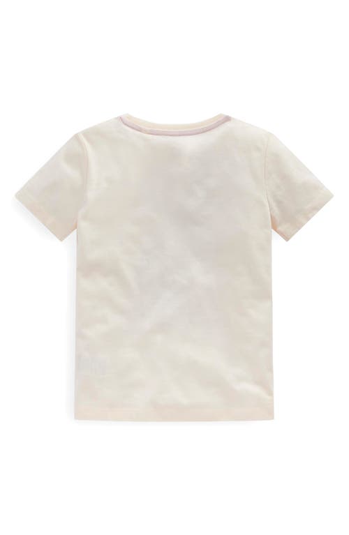 Mini Boden Chain Stitch T-shirt Soft Ivory Bus Boys Boden In Ivory Bus