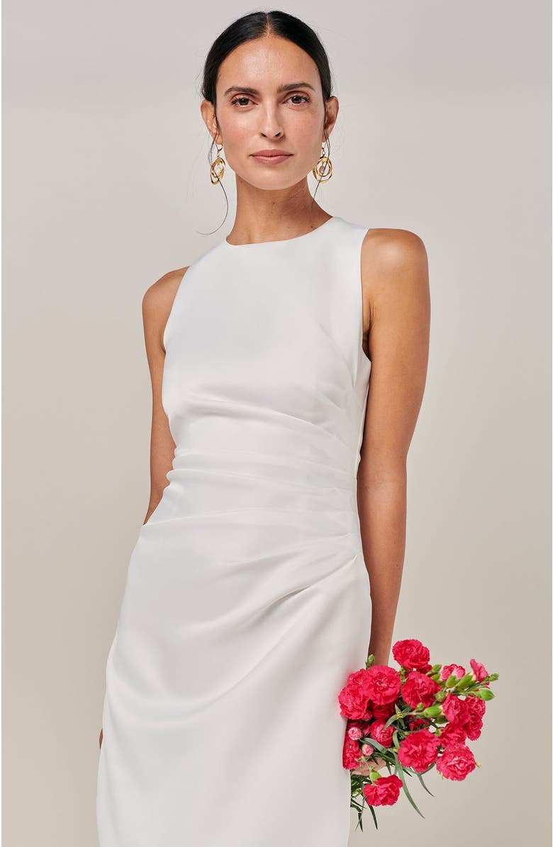 BWLDR Estrella Gown, Alternate, color, White