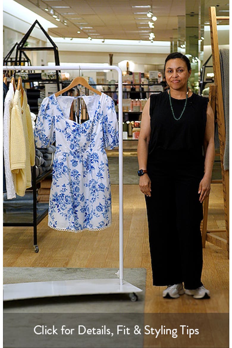 Juba Floral Print Puff Sleeve Dress video