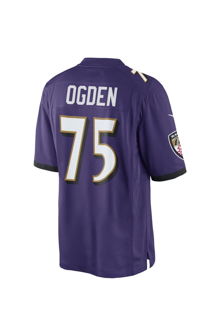 Mens Nike Jonathan Ogden Purple Baltimore Ravens Retired Player Limited Jersey, Alternate, color, Purple