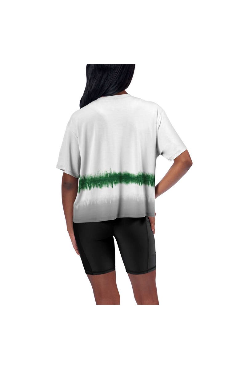 Certo Women's Certo White Philadelphia Eagles Gridiron Classics Format Ombre T-Shirt, Alternate, color, 