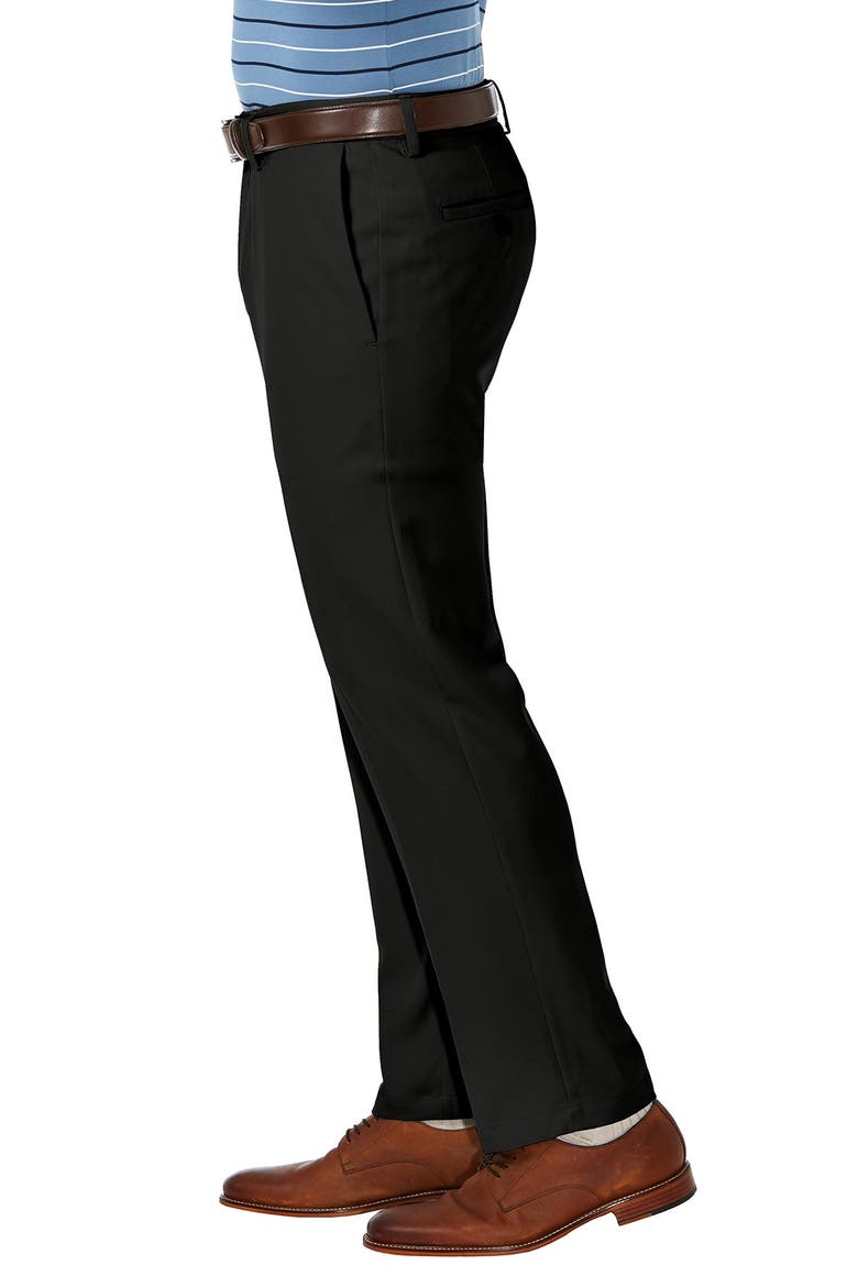 Cool 18® PRO Straight Fit Flat Front Pant, Alternate, color, BLACK