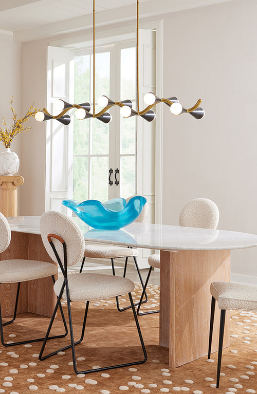 Jonathan Adler Giant Acrylic Bird Bowl In Turquoise