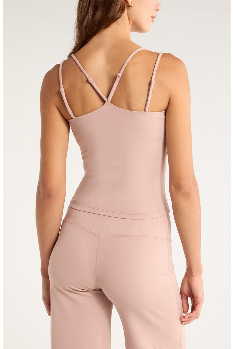 Zen Strappy Camisole, Alternate, color, PINK FAWN