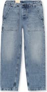 Fortela Vietnam Inspired Bleach Wash Denim Pants