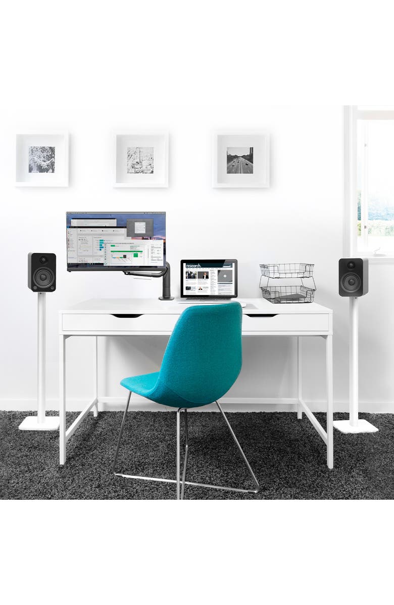 Kanto YU4 Powered Bookshelf Speakers with Built-In Bluetooth - Pair, Alternate, color, 