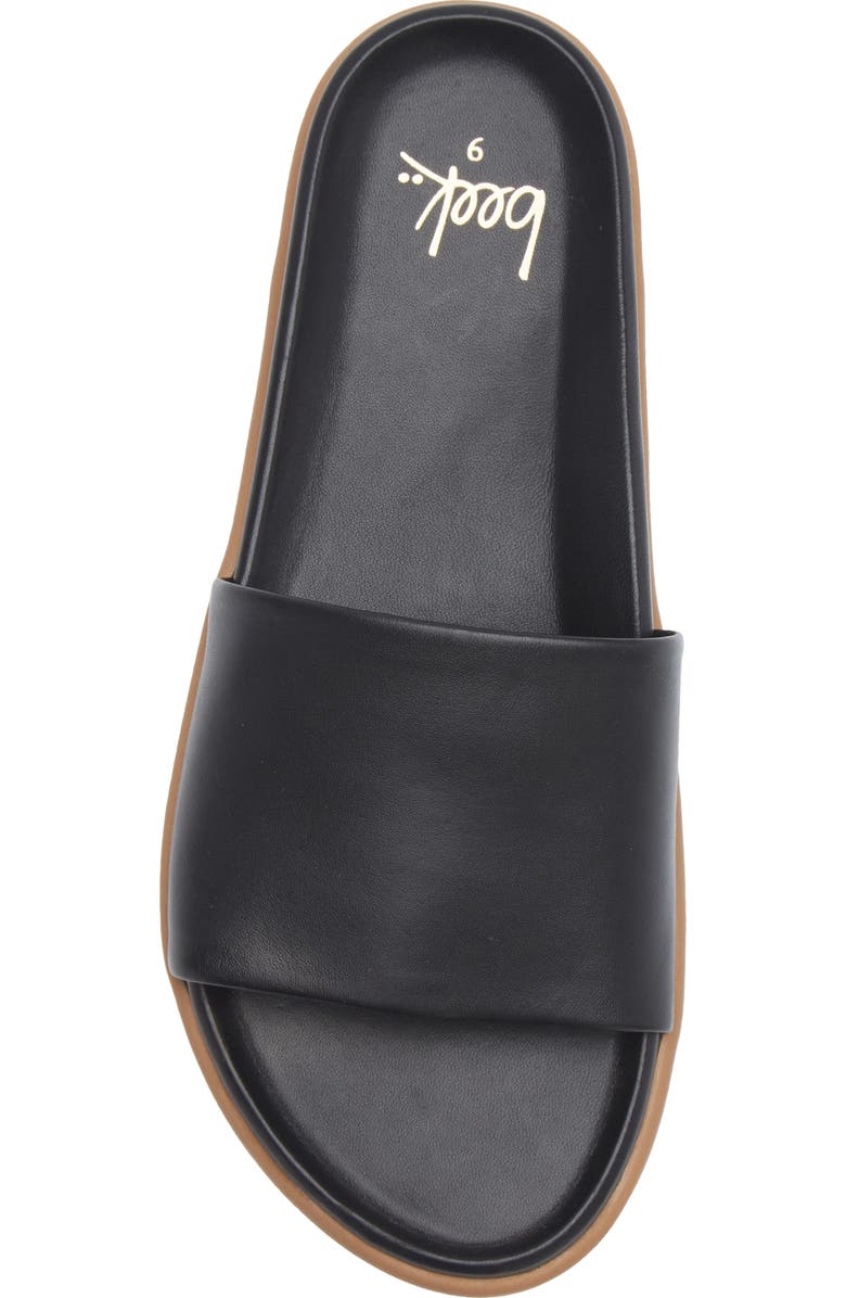 Beek Chick Platform Slide Sandal, Alternate, color, Black