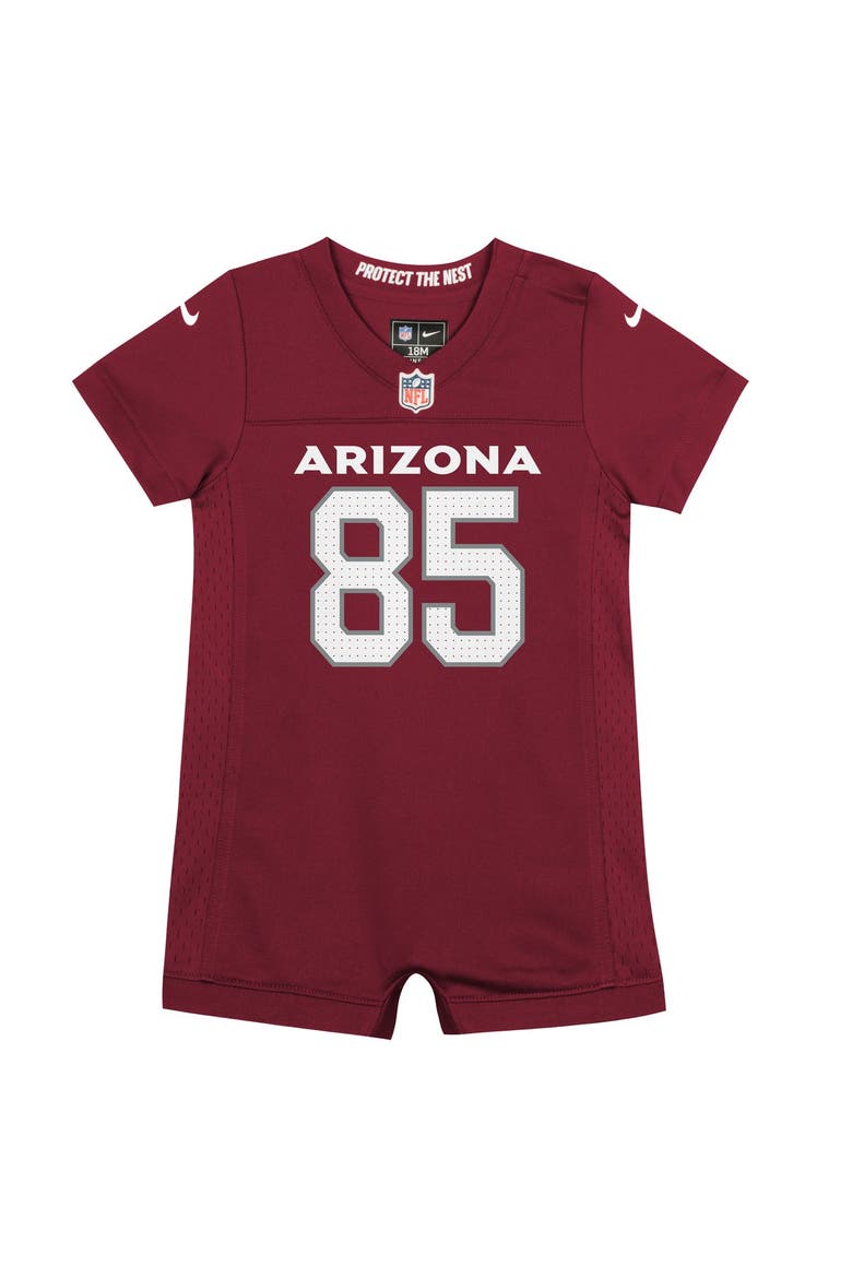 Newborn Nike Trey McBride Cardinal Arizona Cardinals Romper Game Jersey, Alternate, color, Cardinal