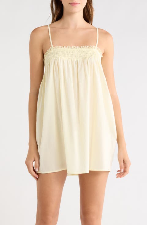 Flirty Cotton Nightgown