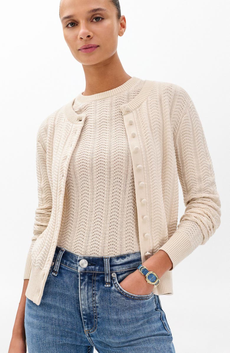 rag & bone Rory Denim Strap Watch, 25mm, Alternate, color, Blue