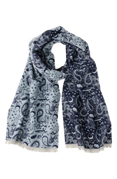 Star Wars™ Darth Vader Paisley Merino Wool Blend Scarf