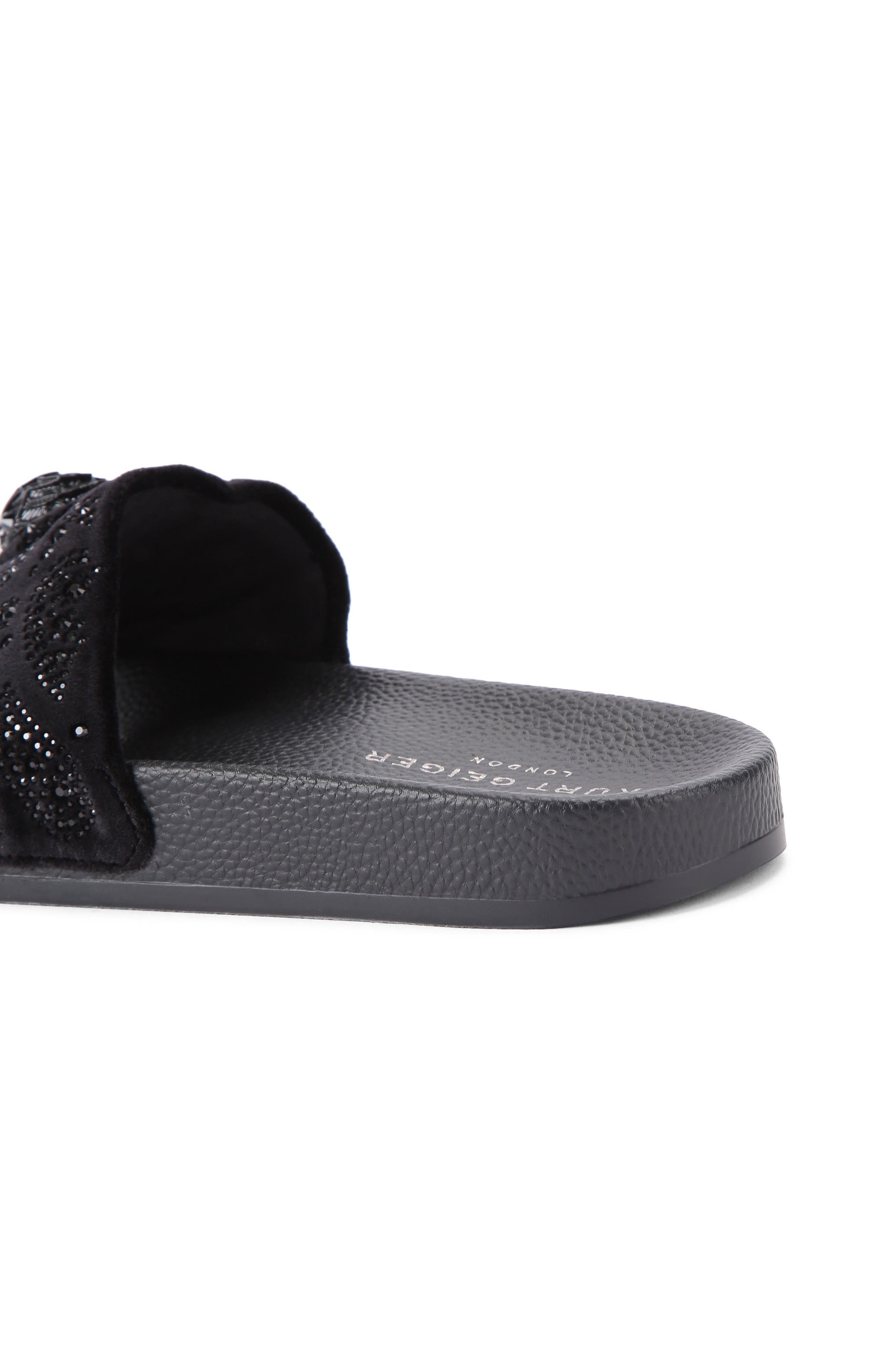 Kurt Geiger London Meena Eagle Head Slide Sandal, Alternate, color, 