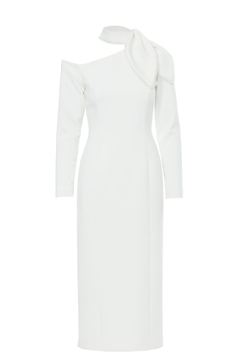 Gizia Embellished Maxi Dress with Concealed Back, Main, color, Beige