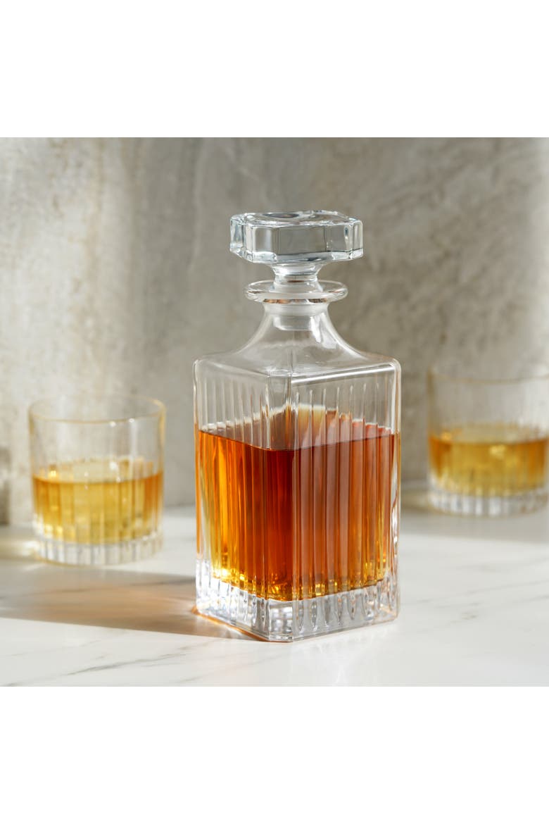 Reserve Milo Crystal Liquor Decanter, Alternate, color, Clear