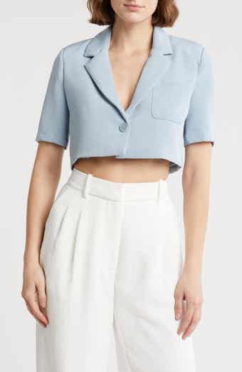 Ryder Short Sleeve Crop Blazer