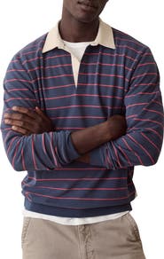 Marine Layer Sueded Rugby Polo