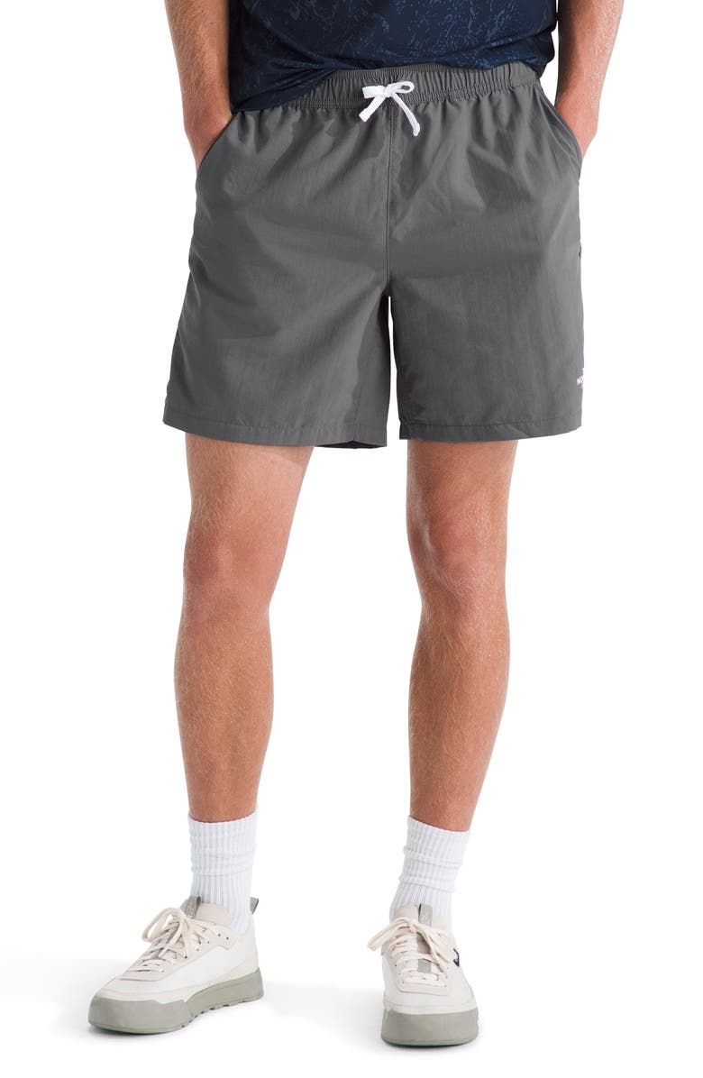 The North Face Action 2.0 Water Repellent Drawstring Shorts, Main, color, 