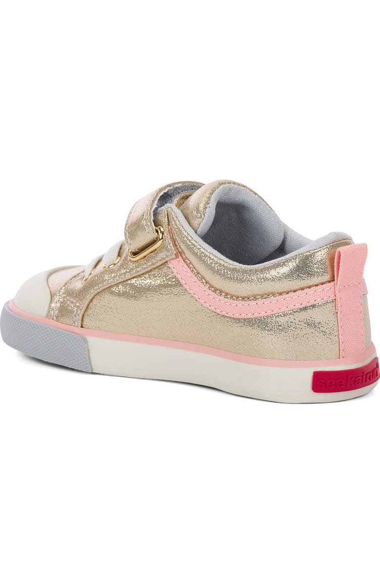 See Kai Run Kristin Sneaker, Alternate, color, Gold Shimmer