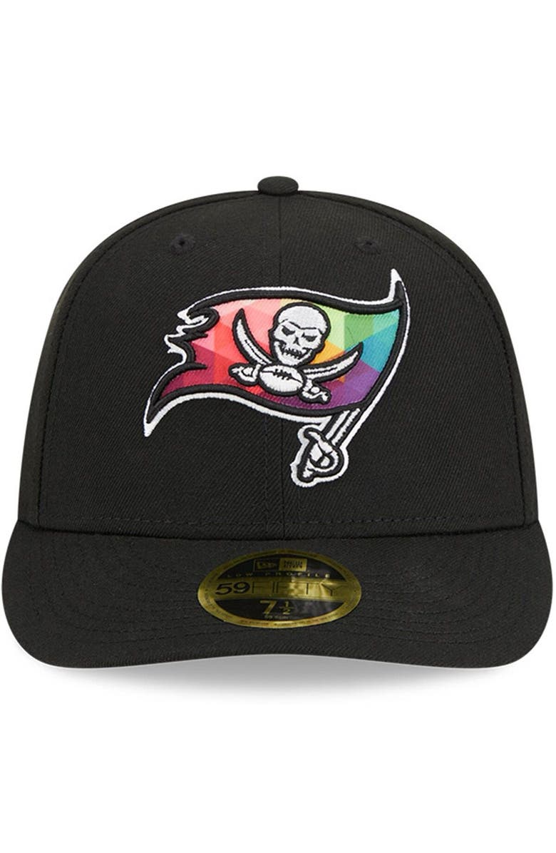 New Era Men's New Era  Black Tampa Bay Buccaneers 2023 NFL Crucial Catch Low Profile 59FIFTY Fitted Hat, Alternate, color, 