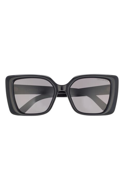 Midnight S5I 55mm Square Sunglasses