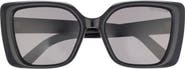 DIOR Midnight S5I 55mm Square Sunglasses