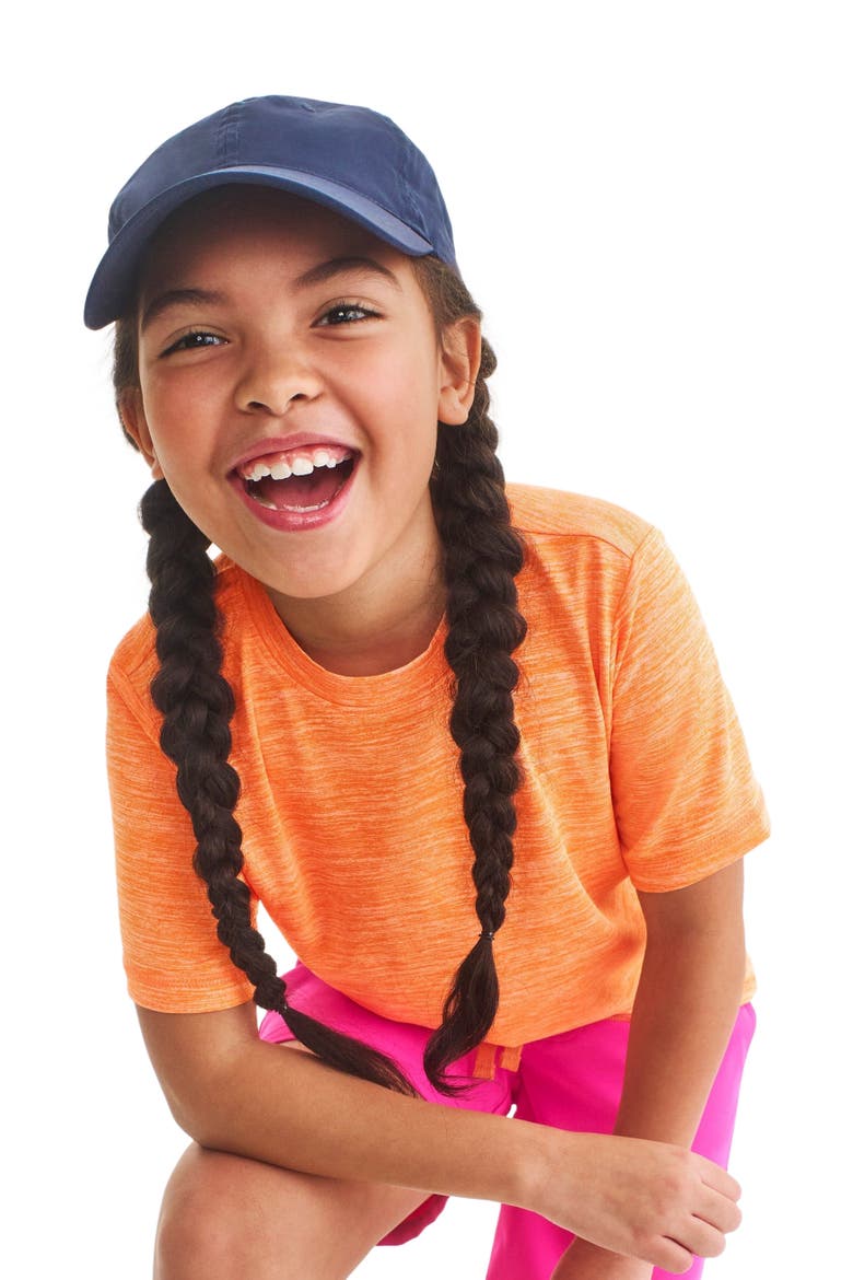 Kids Staycool Stretch Baseball Cap, Alternate, color, Navy