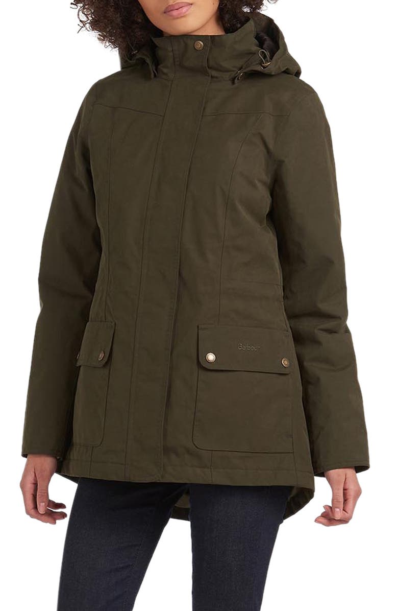 Barbour Lockwood Waterproof Hooded Jacket, Main, color,