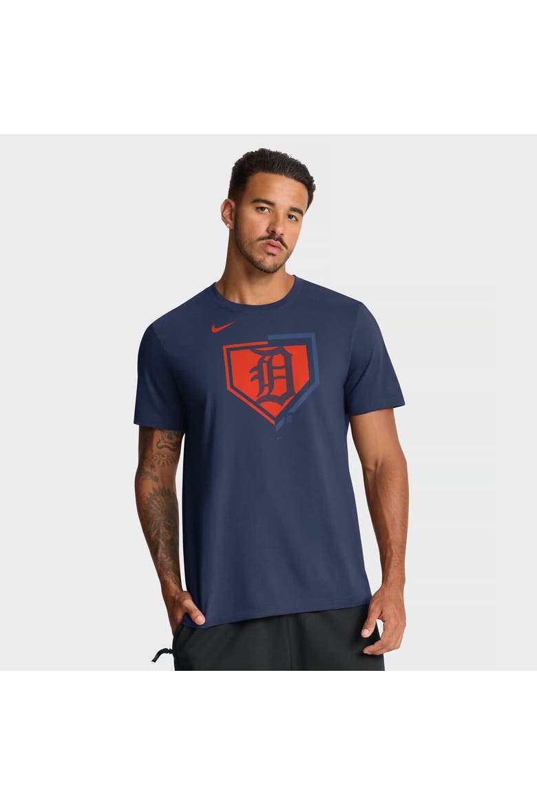 Men's Nike Navy Detroit Tigers Icon T-Shirt, Main, color, Navy