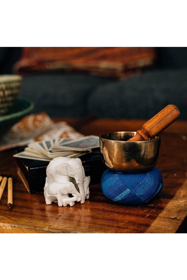 Namaste Singing Bowl, Alternate, color, Blue