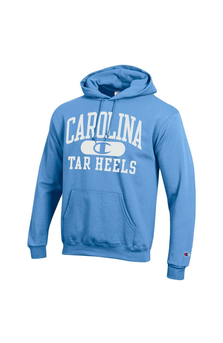 Champion Men's Champion Carolina Blue North Carolina Tar Heels Arch Pill Pullover Hoodie, Alternate, color, 