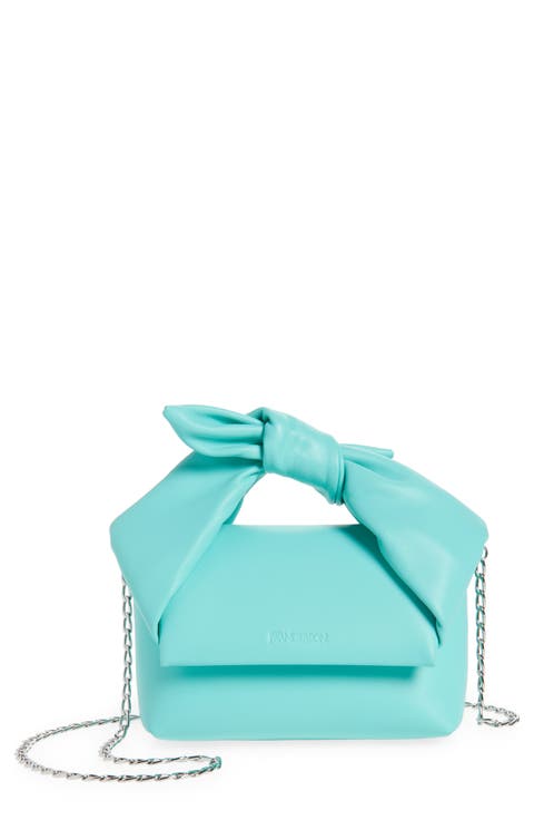 Small Twister Leather Crossbody Bag