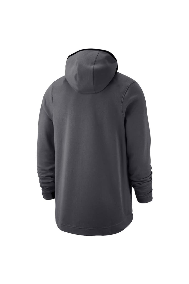 Men's Nike Anthracite Texas Longhorns Tonal Showtime Performance Full-Zip Hoodie, Alternate, color, Anthracite