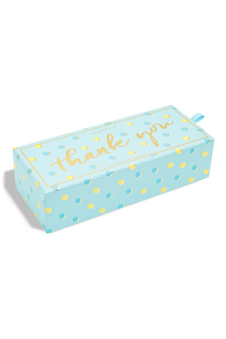 Thank You 3-Piece Candy Bento Box, Alternate, color, BLUE