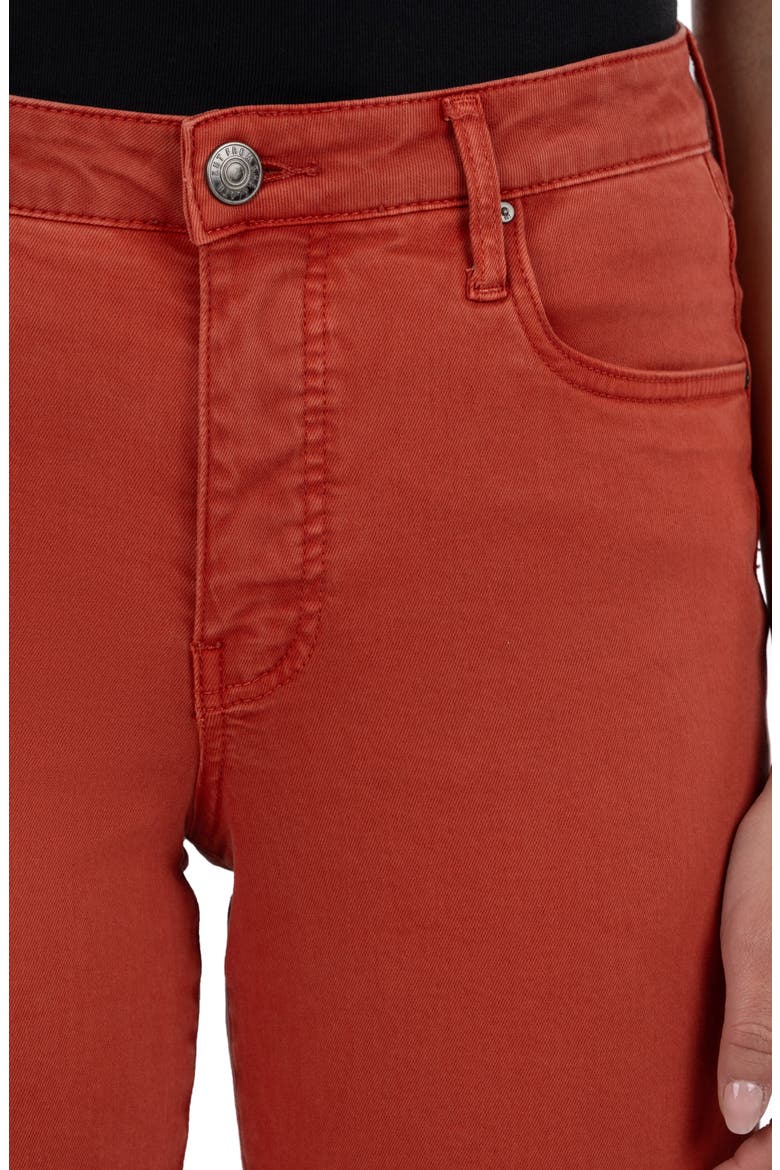 Kelsey High Waist Flare Ankle Jeans, Alternate, color, CLAY