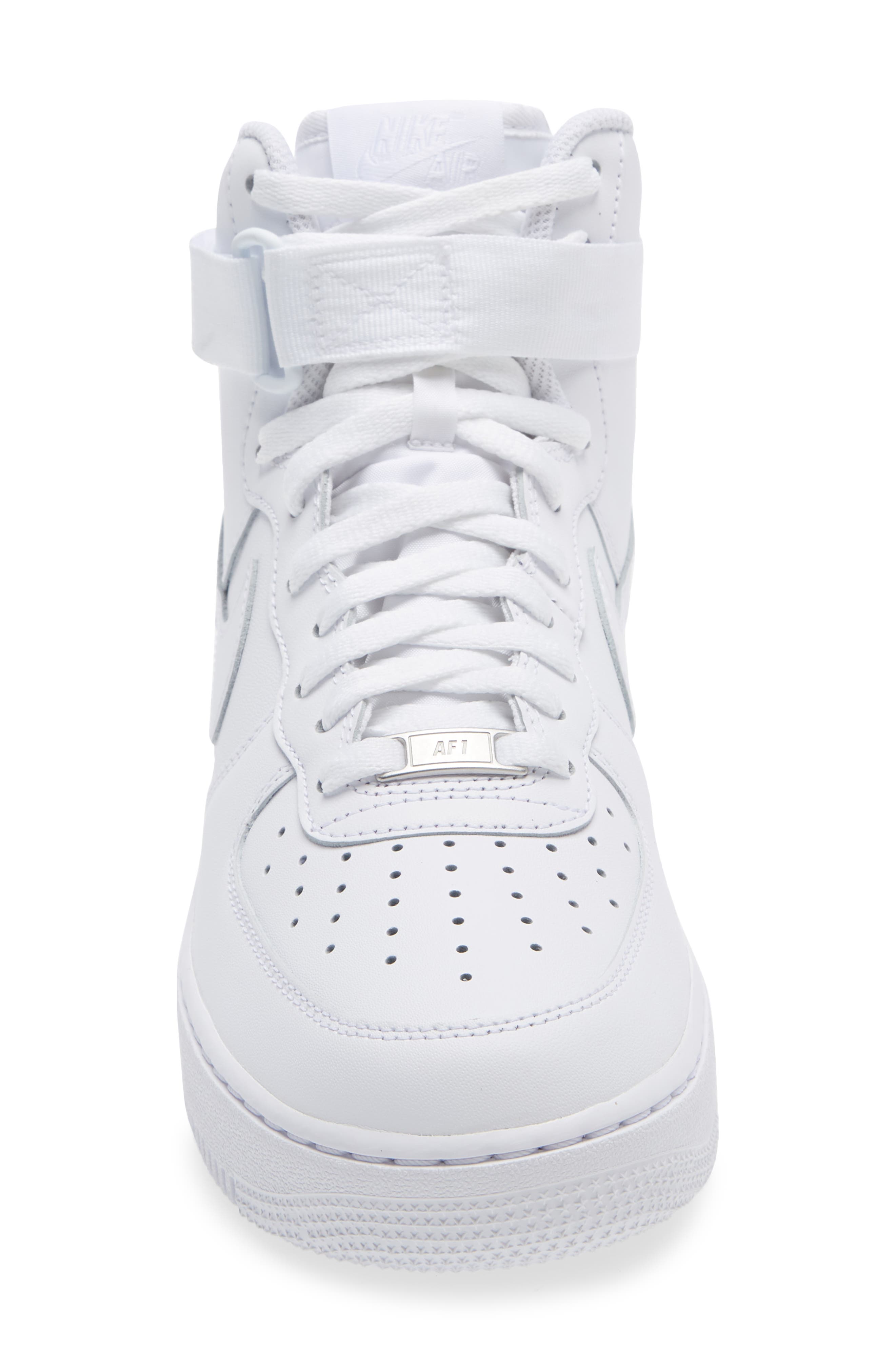 Nike Air Force 1 High '07 Sneaker, Alternate, color, White/ White