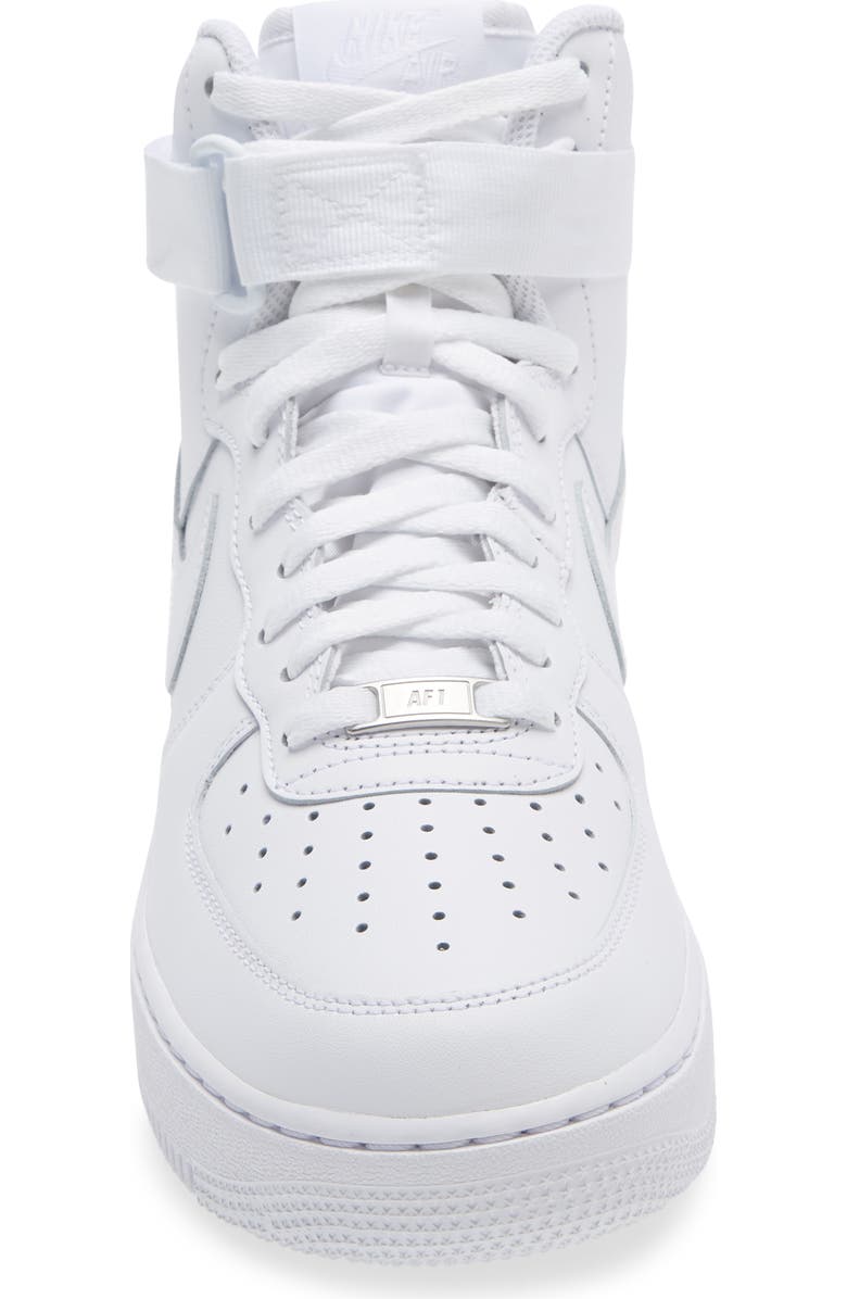 Nike Air Force 1 High '07 Sneaker, Alternate, color, White/ White
