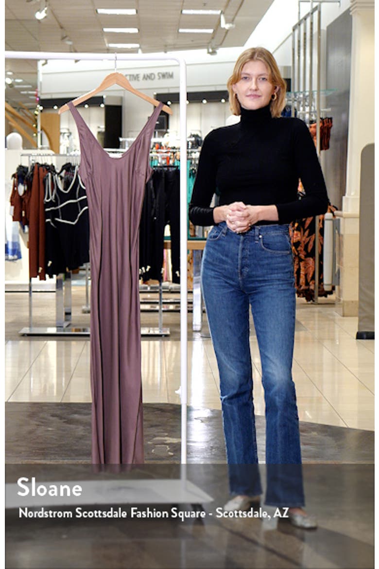 Akiya Satin Tank Maxi Dress video