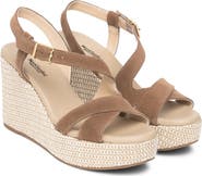 NeroGiardini Slingback Platform Wedge Sandal