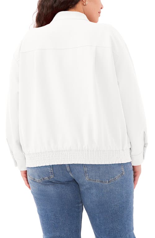 VINCE CAMUTO VINCE CAMUTO OVERSIZE WATER REPELLENT BOMBER JACKET 